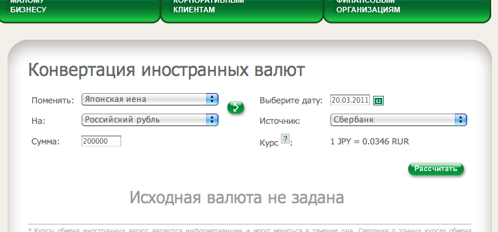 Как рассчитать валютный курс